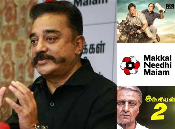 Kamal Haasan's Makkal Needhi Maiam registered as a political party, Actor to complete Sabash Naidu before Indian 2!