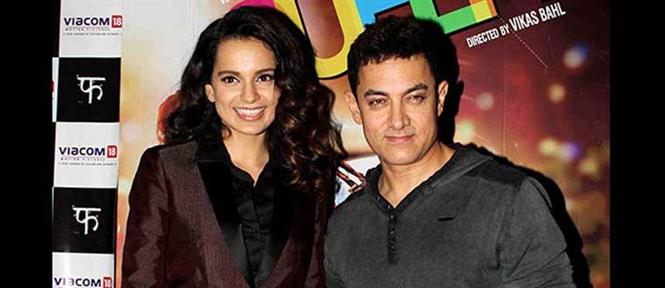 Kangana Ranaut not part of Aamir Khan's Dangal