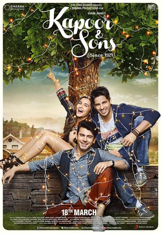 Kapoor and Sons New Poster