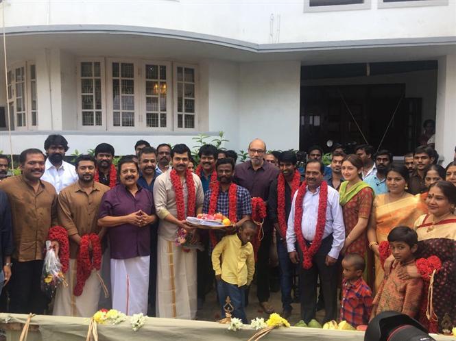 Karthi - Pandiraj film begins with a pooja