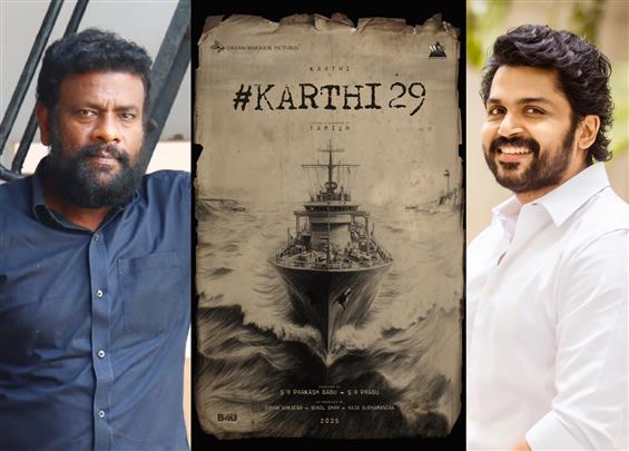 Karthi 29: A lavish period gangster with Taanakkar...