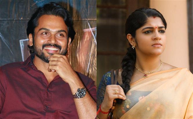 Karthi to begin Muthaiah film! Aparna Balamurali to play female lead!