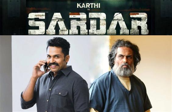 Karthi's dual looks for Sardar goes viral! Actor resumes shooting