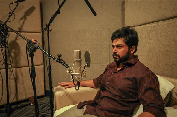 Karthi's 'Sardar 2' Enters Dubbing Stage