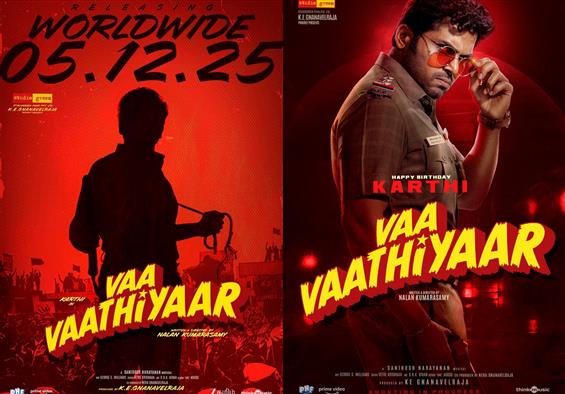 Karthi's Vaa Vaathiyaar to Hit Theatres This Decem...