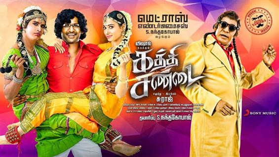 Kaththi Sandai Review - Some laughter and then all downhill