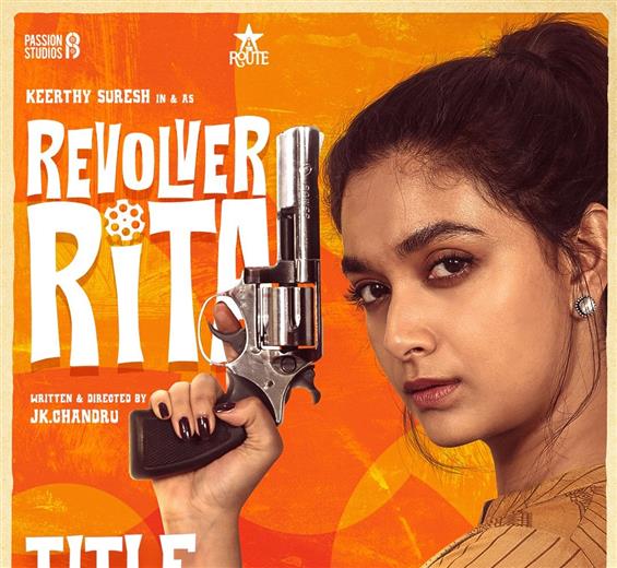  "Keerthy Suresh Shines in 'Revolver Rita': Title Teaser Unveiled on Her Birthday"