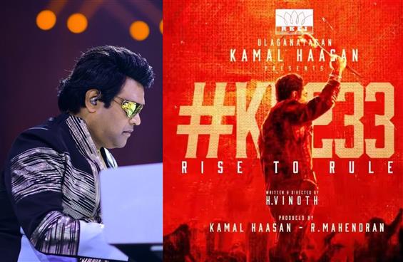 KH 233: Harris Jayaraj to compose for Kamal Haasan!