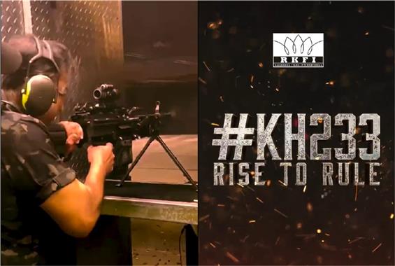 KH 233: Kamal Haasan begins gun training