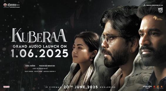 Kuberaa Audio Launch Set for June 1