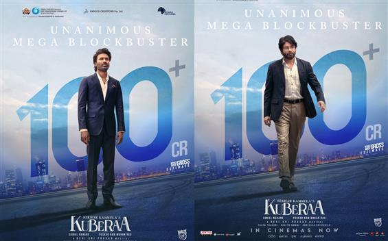 Kuberaa crosses Rs. 100 Cr WW gross in box-office ...