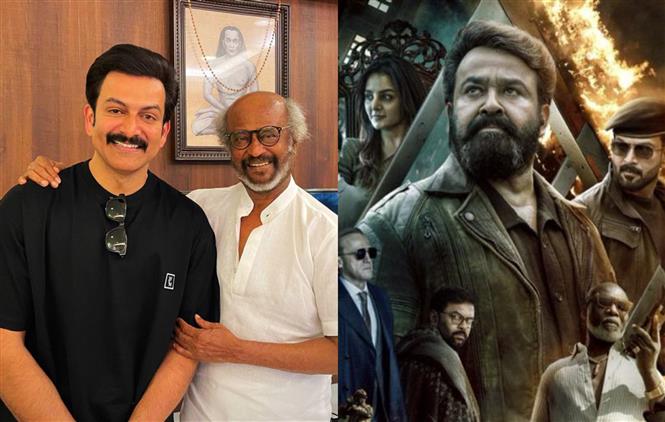 L2E-Empuraan: Rajinikanth first to praise Mohanlal, Prithviraj's film!