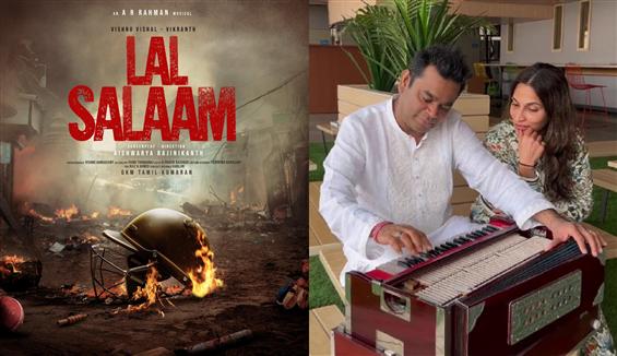 Lal Salaam: AR Rahman begins music composition