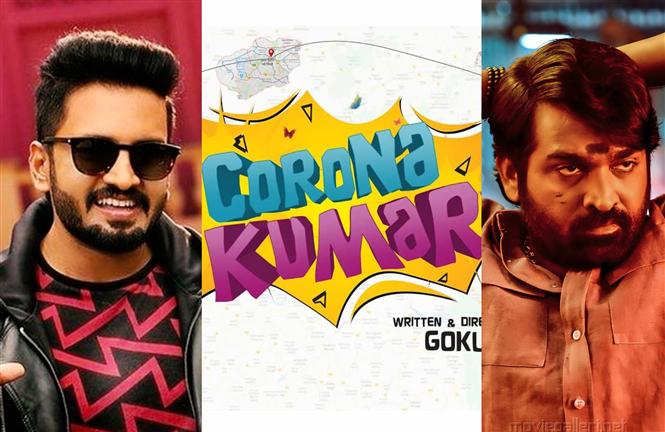 Latest on Corona Kumar starring Santhanam, Vijay Sethupathi!