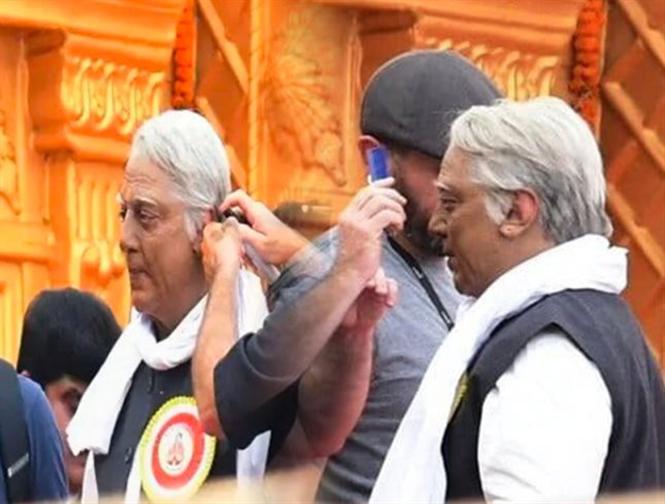 Leaked Kamal Haasan stills from Indian 2 sets go viral!