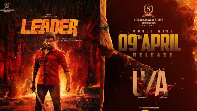 Legend Saravanan's Leader locks April 9 release; U/A certified action drama