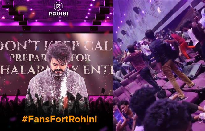 Leo trailer celebrations result in destruction of theater property?