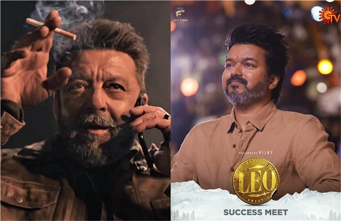 Leo: Vijay's message for Sanjay Dutt at success meet event