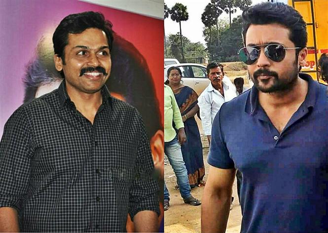 Look who visited the sets of Suriya-Karthi's Kadaikutty Singham