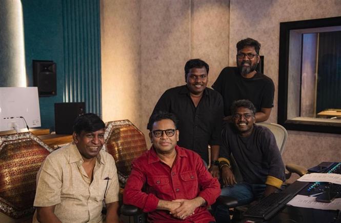 Maamannan: Vadivelu records song under AR Rahman's music!
