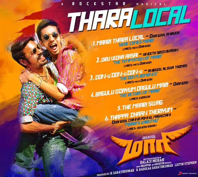 Maari Tracklist