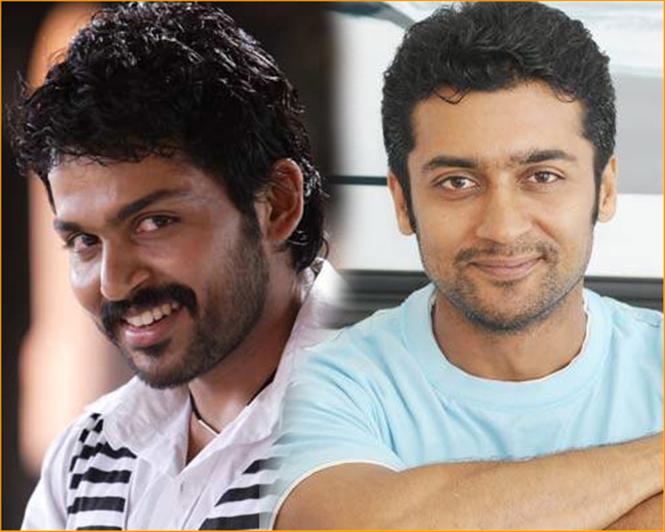 Maatraan & Sakuni Telugu rights sold