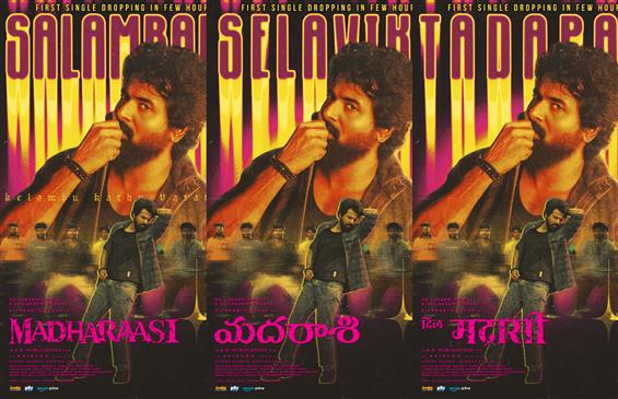 Madharaasi first single titled Salambala/Selavika/...