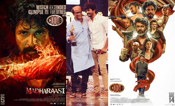 Madharaasi glimpse with Coolie! Sivakarthikeyan pe...