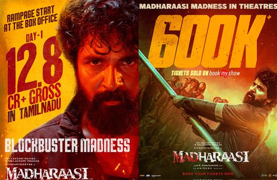 Madharaasi Opens Strong at the Tamil Nadu Box Offi...