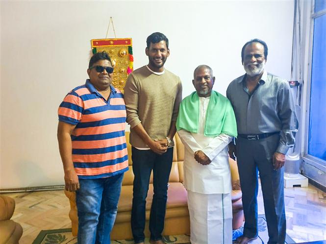 Maestro Ilayaraja to compose music for Vishal's Thupparivalan 2