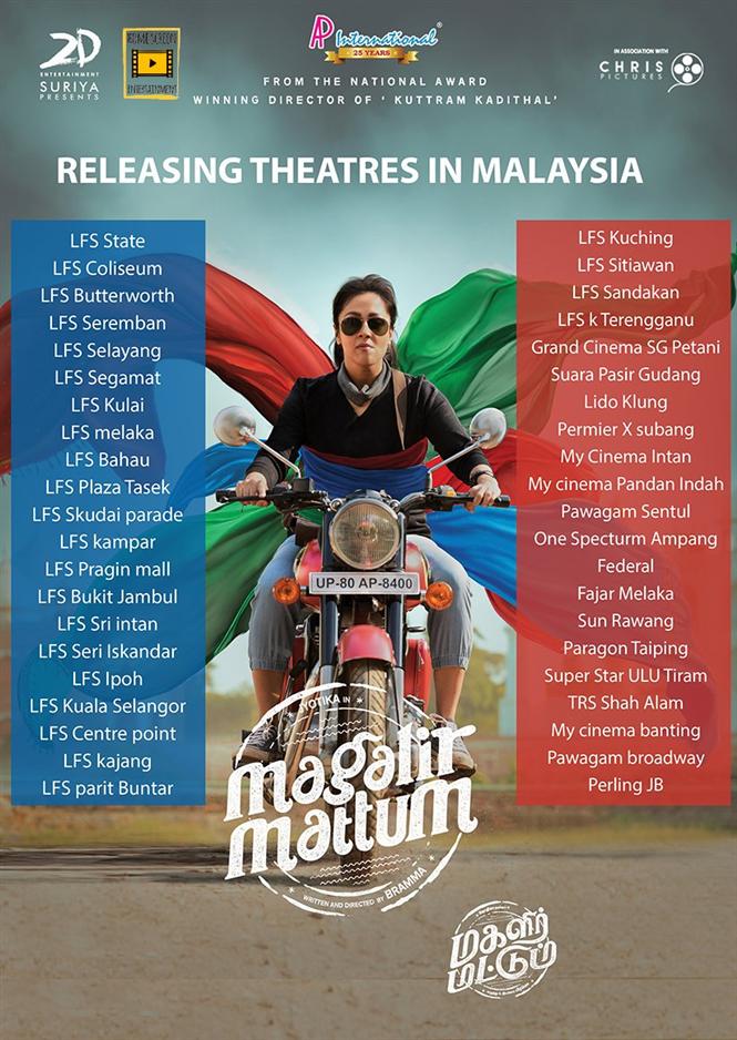 Magalir Mattum Malaysia Theatre List