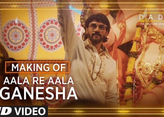 Making of 'Aala Re Aala Ganesha' song from Daddy