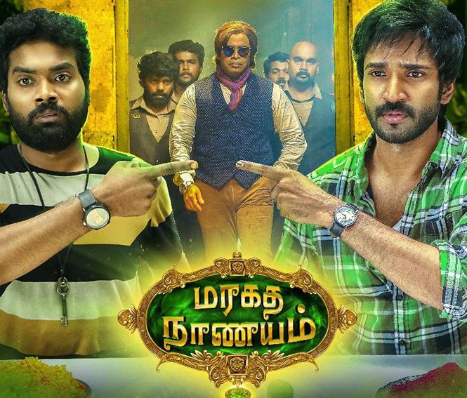 Maragadha Naanayam Review - Some high-points and mildly amusing for the most part!!!