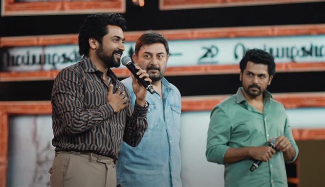 Meiyazhagan: Suriya fact-bombs viewers during audio launch speech