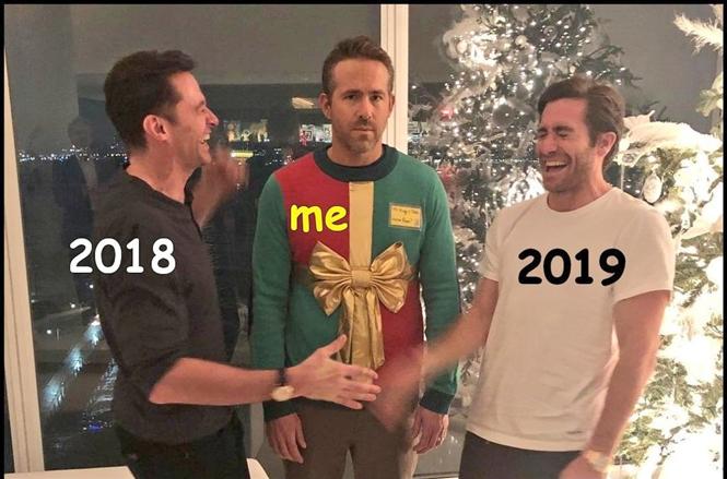Meme Frenzy breaks out over Ryan Reynolds, Hugh Jackman, Jake Gyllenhaal Christmas Picture!