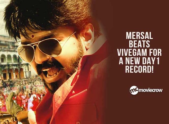 Mersal beats Vivegam for a new Day 1 record!