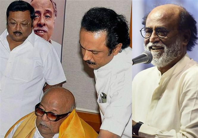 M.K. Azhagiri pokes Rajinikanth in DMK Turf War!