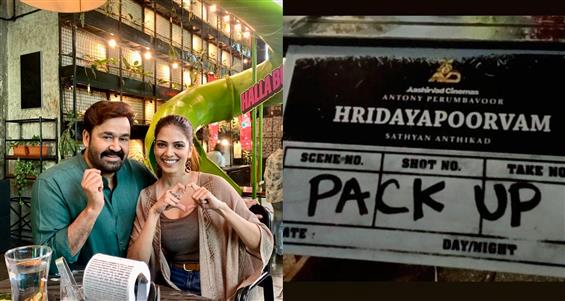 Mohanlal-Starrer 'Hridayapoorvam' Wraps Up Filming