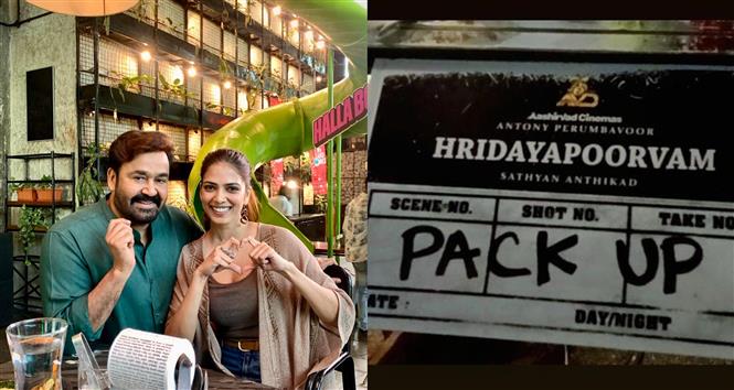 Mohanlal-Starrer 'Hridayapoorvam' Wraps Up Filming