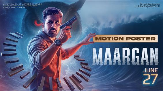 Motion Poster of Supernatural Thriller Maargan Unv...