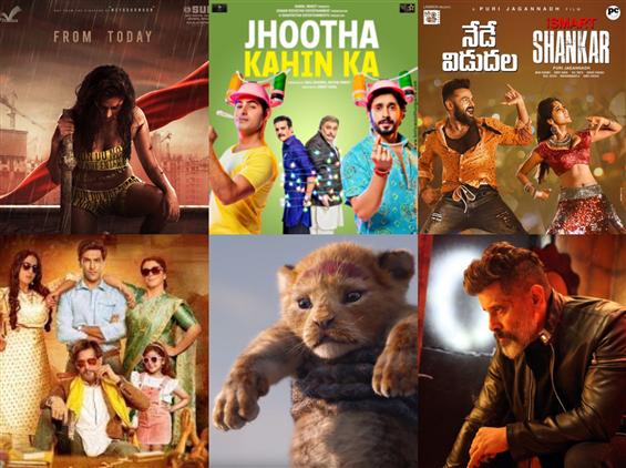 Movies This Week: Aadai inches ahead of Kadaram Kondan, The Lion King!