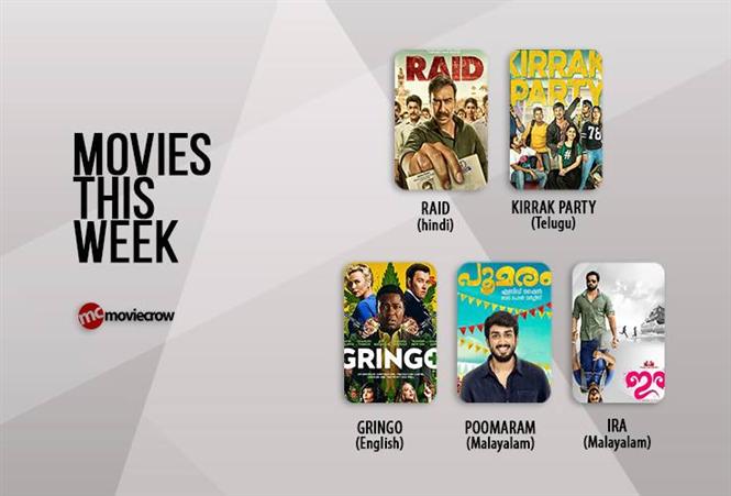 Movies this week: Ajay Devgn starrer Raid leads the race