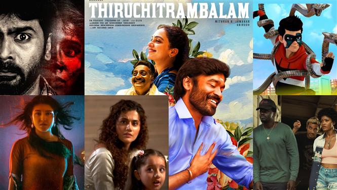 Movies This Week: Thiruchitrambalam, Nope, Dobaaraa & more
