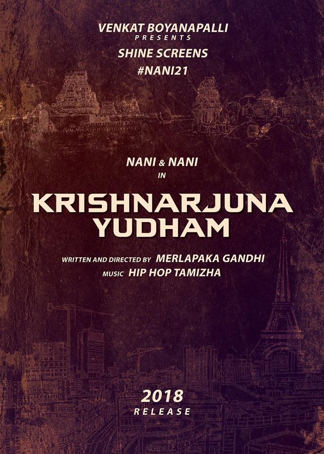 Nani 21 titled Krishnarjuna Yuddham