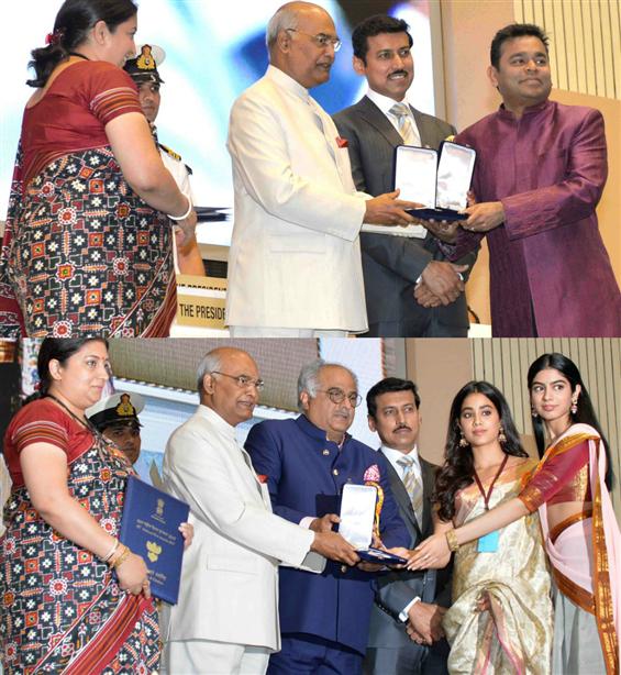 National Film Awards 2018: AR Rahman, Sridevi, Vinod Khanna felicitated by President Ram Nath Kovind