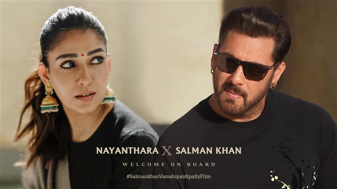 Nayanthara Comes Onboard for Salman Khan's Next with Vamshi Paidipally