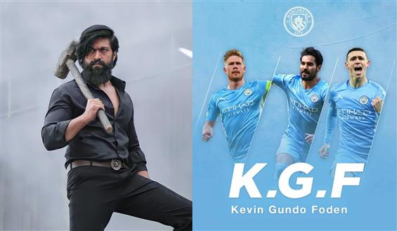 New heights for KGF: Chapter 2! Man City flaunts their own KGF!