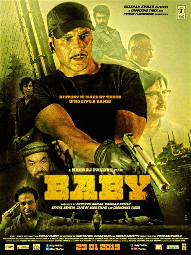 New Poster from Akshay Kumar's Baby Hindi Movie, Music Reviews and News