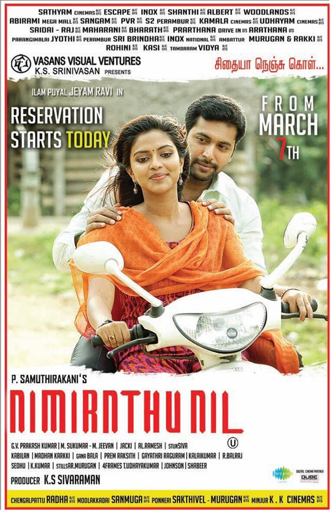 Nimirndhu Nil Plans Open today