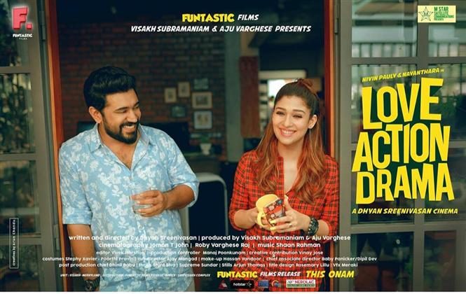 Nivin Pauly - Nayanthara's Love Action Drama First Look 